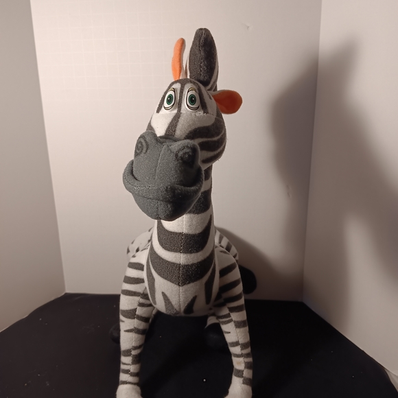 Plush Zebra and Lion Toy Set - Picture 6 of 8